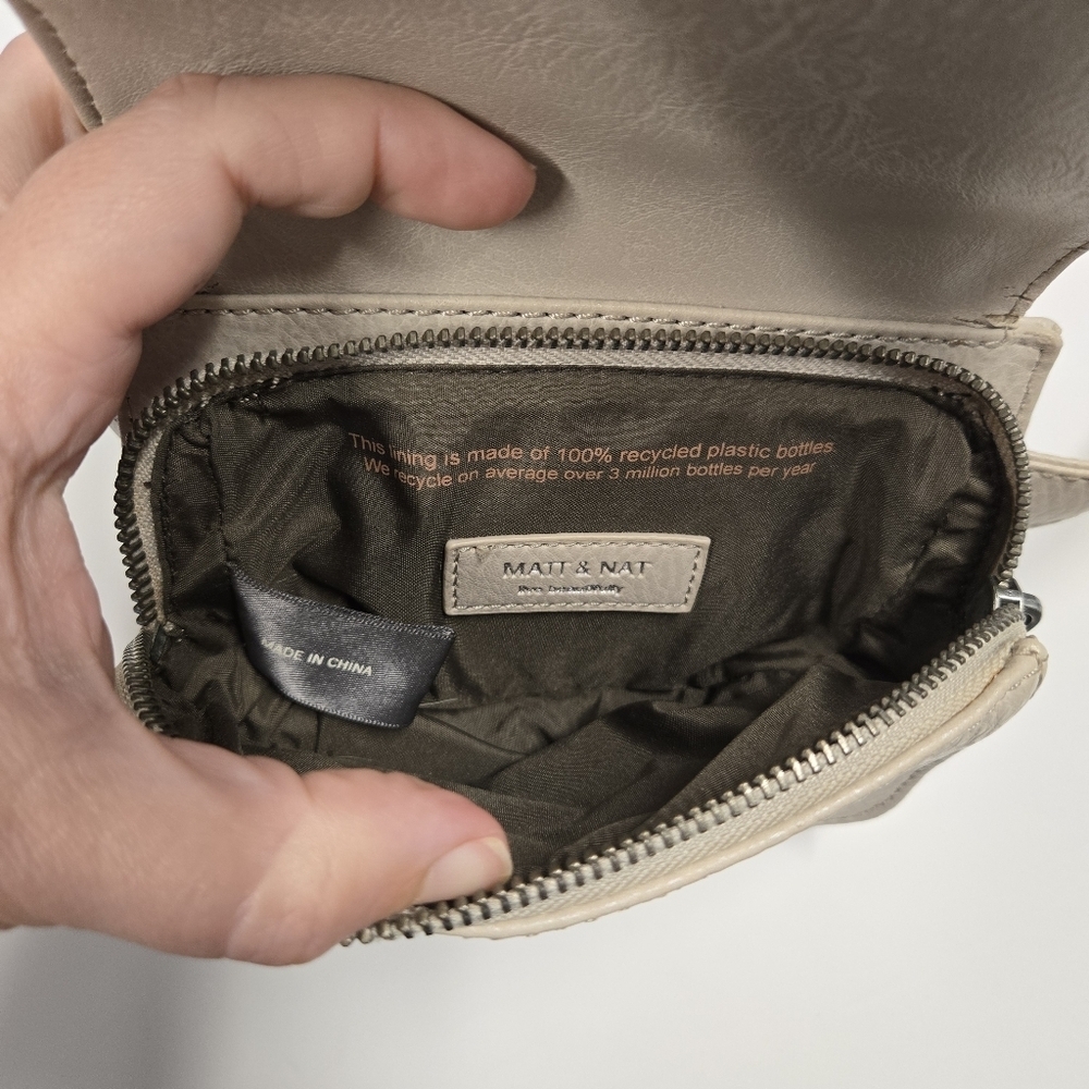 Matt & Nat Park Koalam (Beige) Dwell Collection Vegan Belt Bag - Picture 8 of 8
